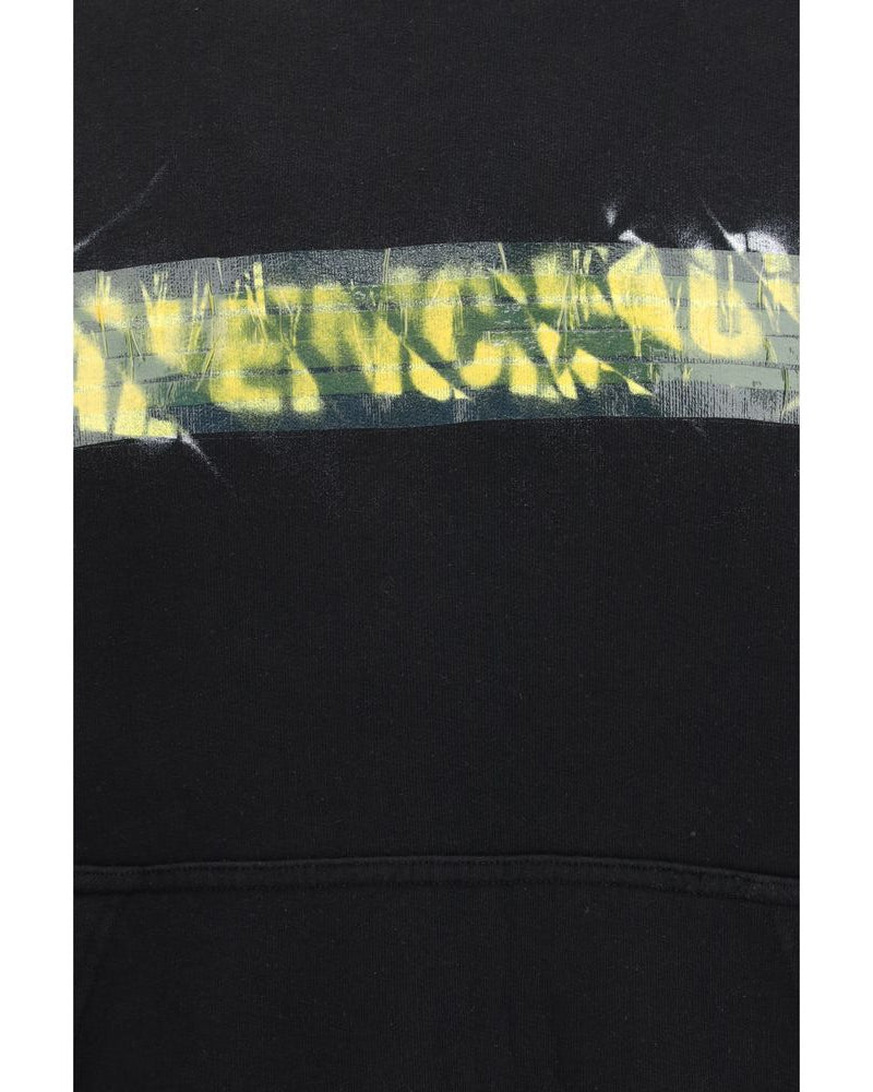 Balenciaga – Messy Spray Hoodie Black