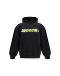 Balenciaga – Messy Spray Hoodie Black