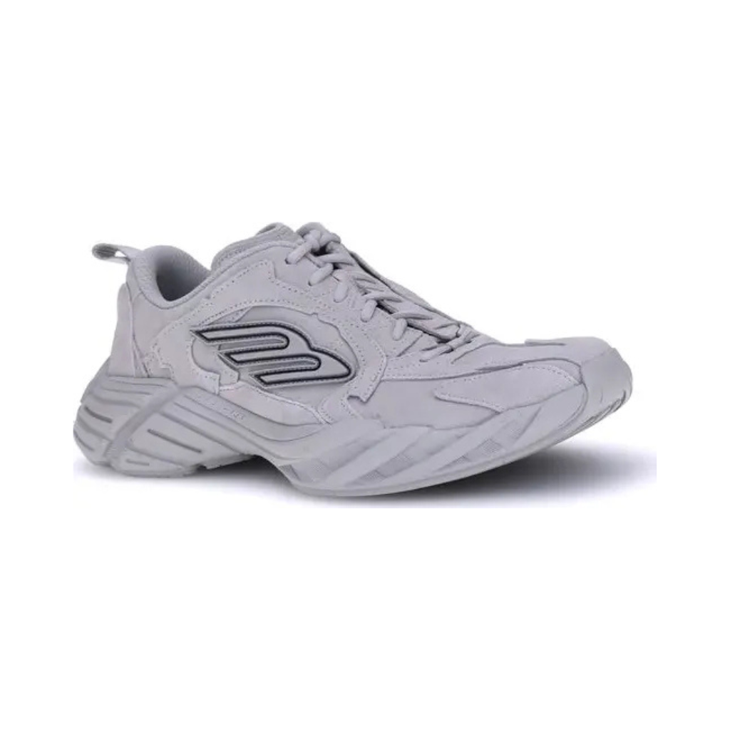 Balenciaga - Monday Sneaker - Light Grey Suede