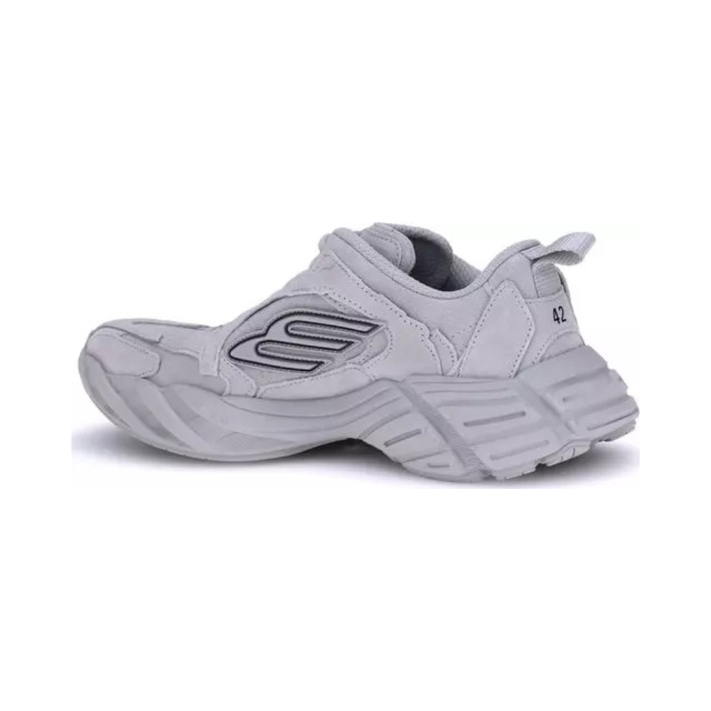 Balenciaga - Monday Sneaker - Light Grey Suede