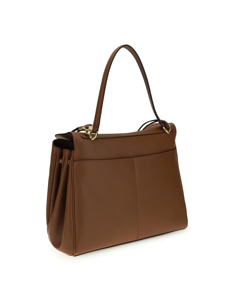 Balenciaga – Rodeo Leather Shoulder Bag Brown