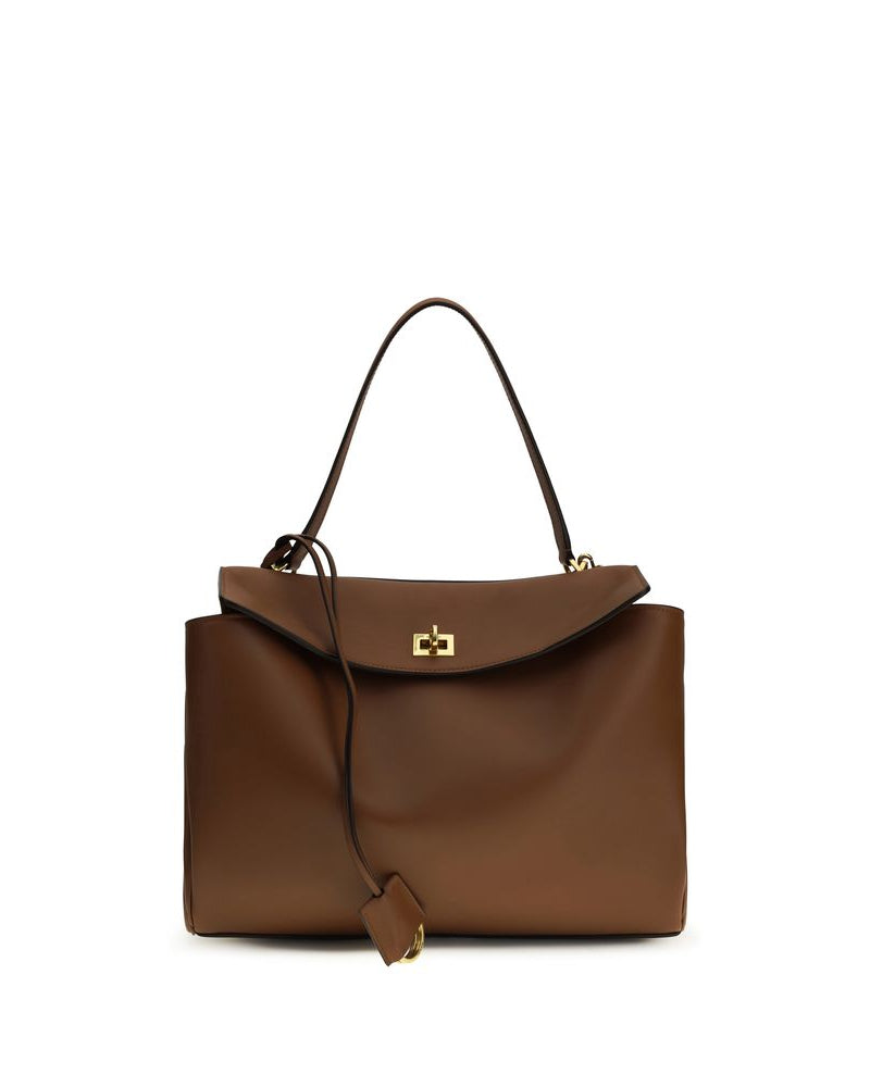 Balenciaga – Rodeo Leather Shoulder Bag Brown