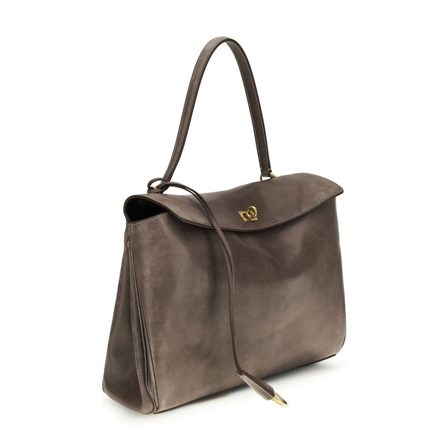 Balenciaga – Rodeo Shoulder Bag Taupe Suede