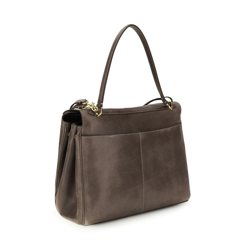 Balenciaga – Rodeo Shoulder Bag Taupe Suede