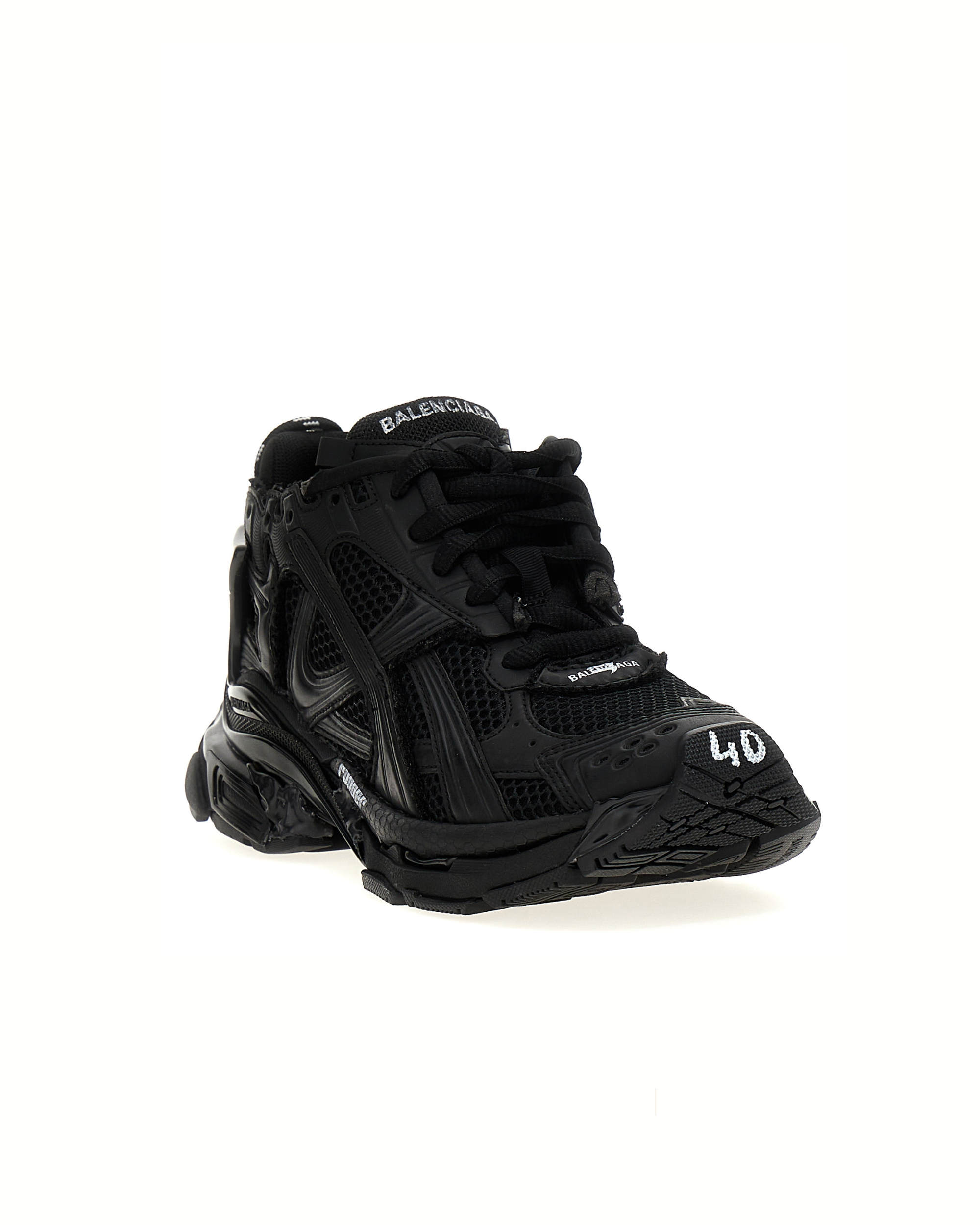 Balenciaga Runner Gradient Sneakers Total Black