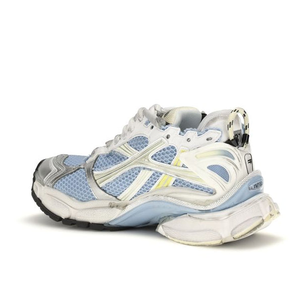 Balenciaga – Runner Mesh Sneakers White / Light Blue / Yellow