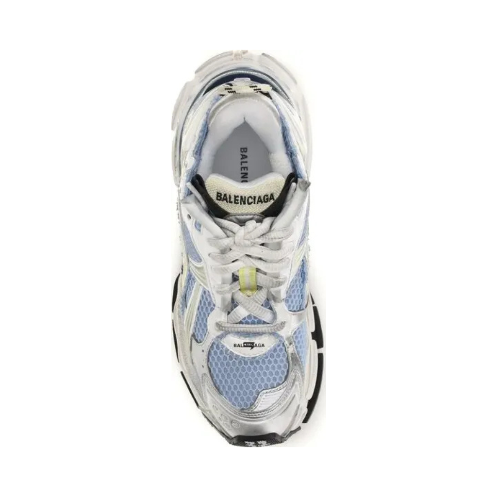 Balenciaga - Runner Sneaker White - Indaco - Yallow - Woman