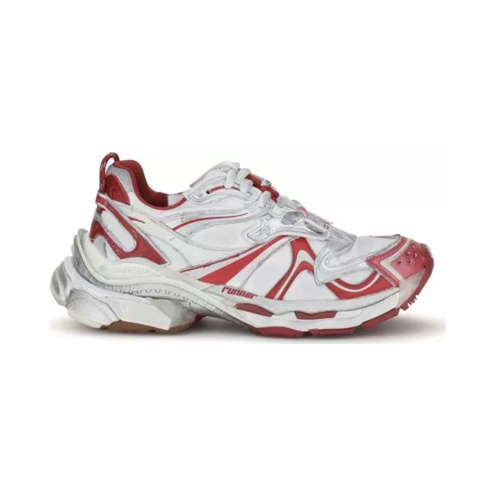 Balenciaga - Runner Sneaker White / Red - Man