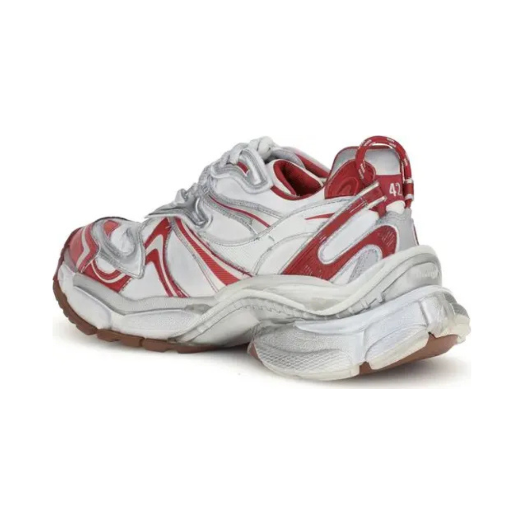 Balenciaga - Runner Sneaker White / Red - Man