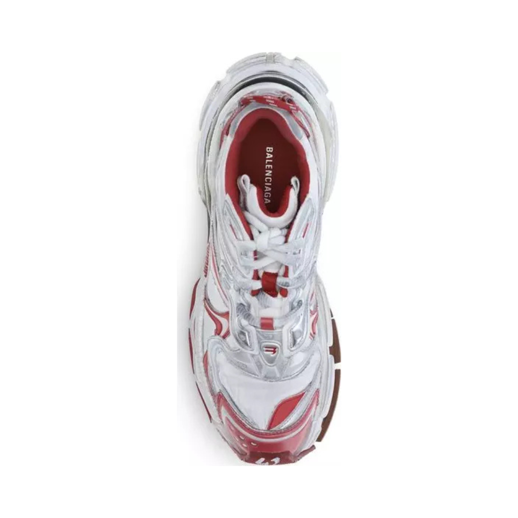 Balenciaga - Runner Sneaker White / Red - Man