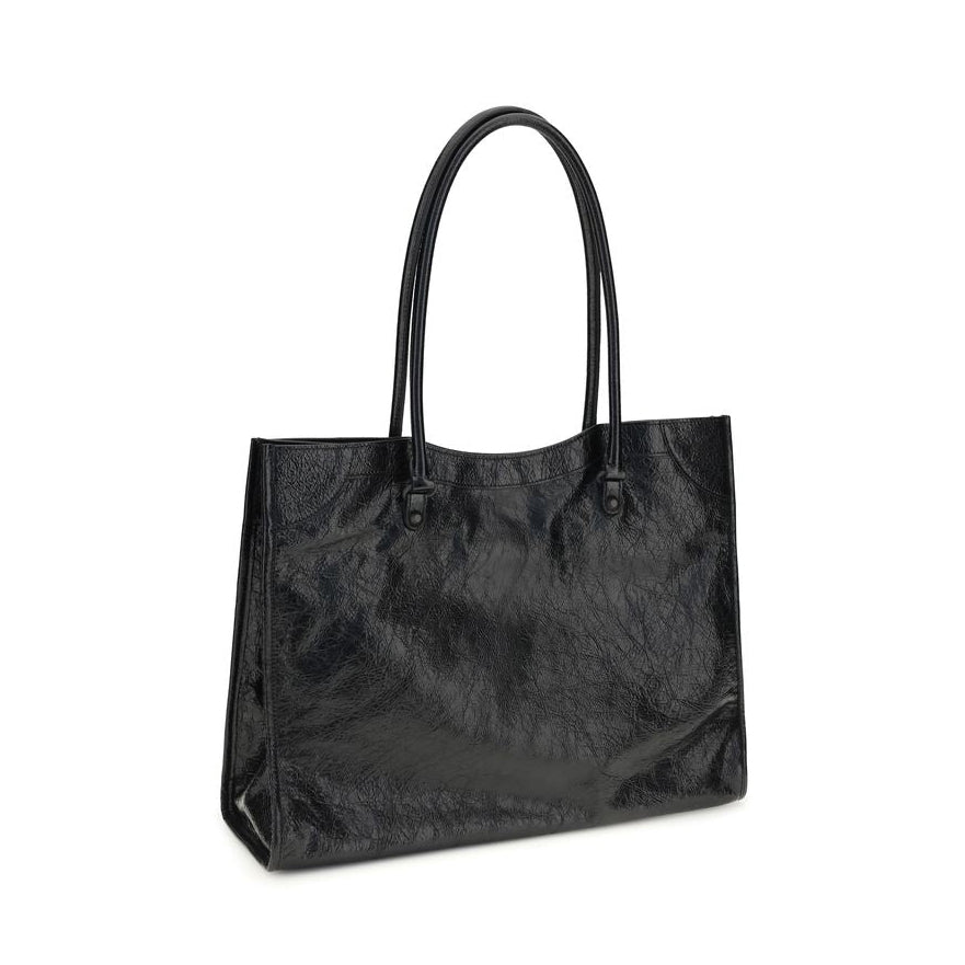Balenciaga – Small Le City Tote Bag in Pelle Nera Vintage