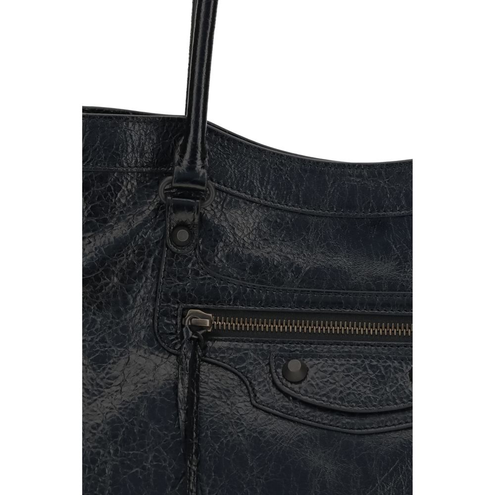 Balenciaga – Small Le City Tote Bag in Pelle Nera Vintage