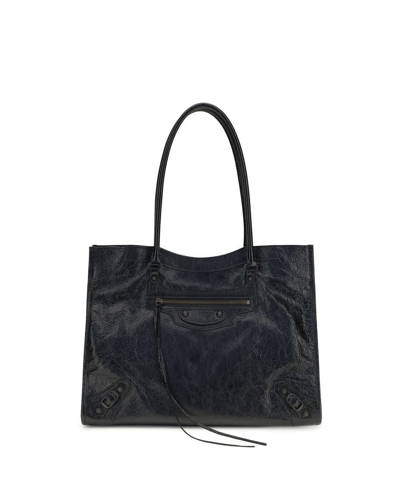 Balenciaga – Small Le City Tote Bag in Pelle Nera Vintage