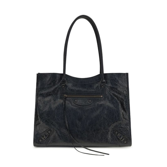 Balenciaga – Small Le City Tote Bag in Pelle Nera Vintage