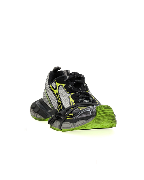 Balenciaga – Sneakers 3XL grigio nero e verde fluo