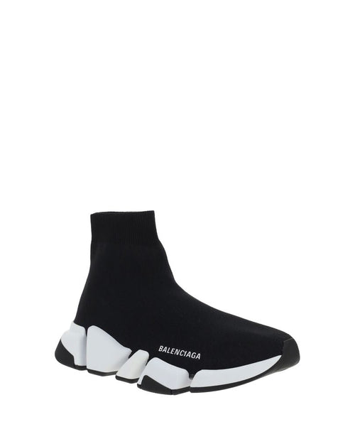 Balenciaga – Speed 2.0 Sneakers Donna in Knit Nero con Suola Sculpted