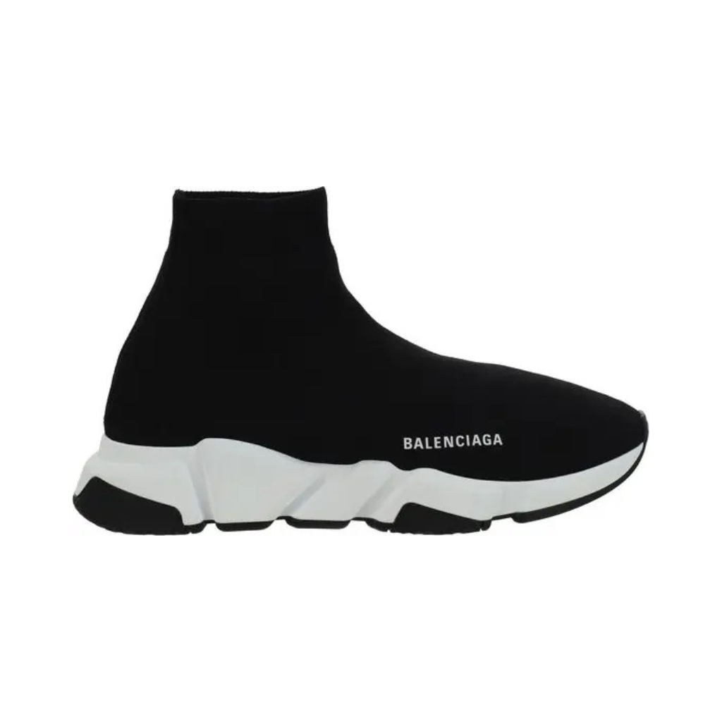 Balenciaga Speed Sneaker - Black - White - Man