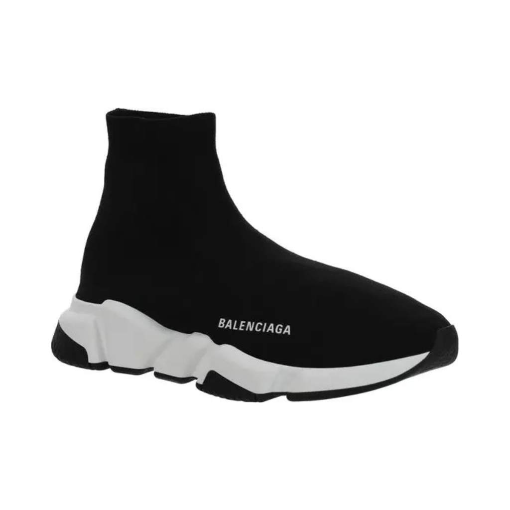 Balenciaga Speed Sneaker - Black - White - Man