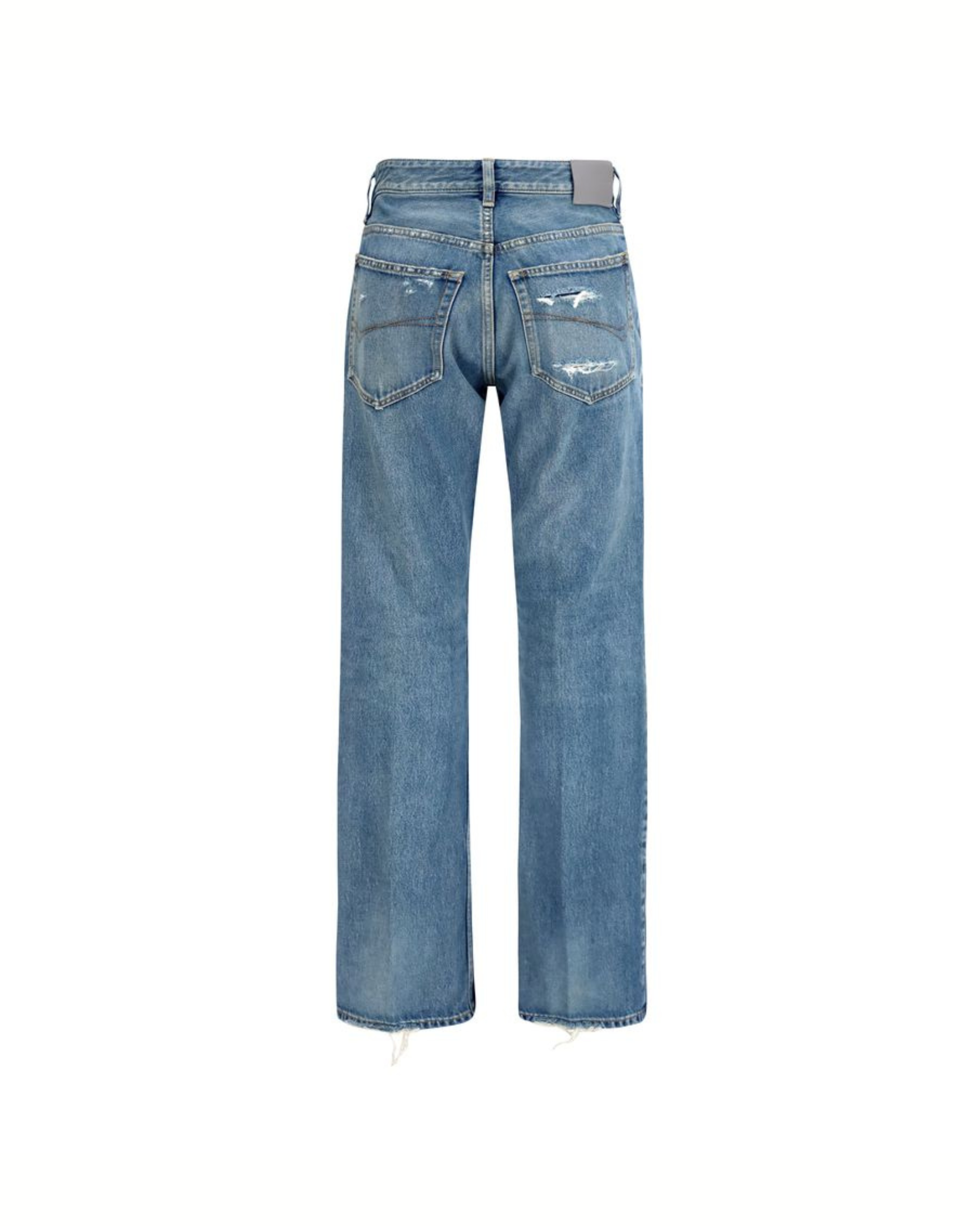 Balenciaga Straight-Leg Denim Jeans