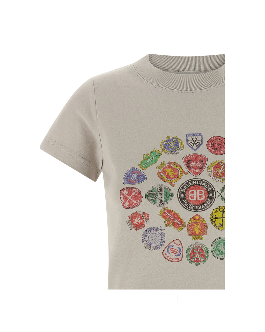 Balenciaga – T-shirt Logo Print Donna