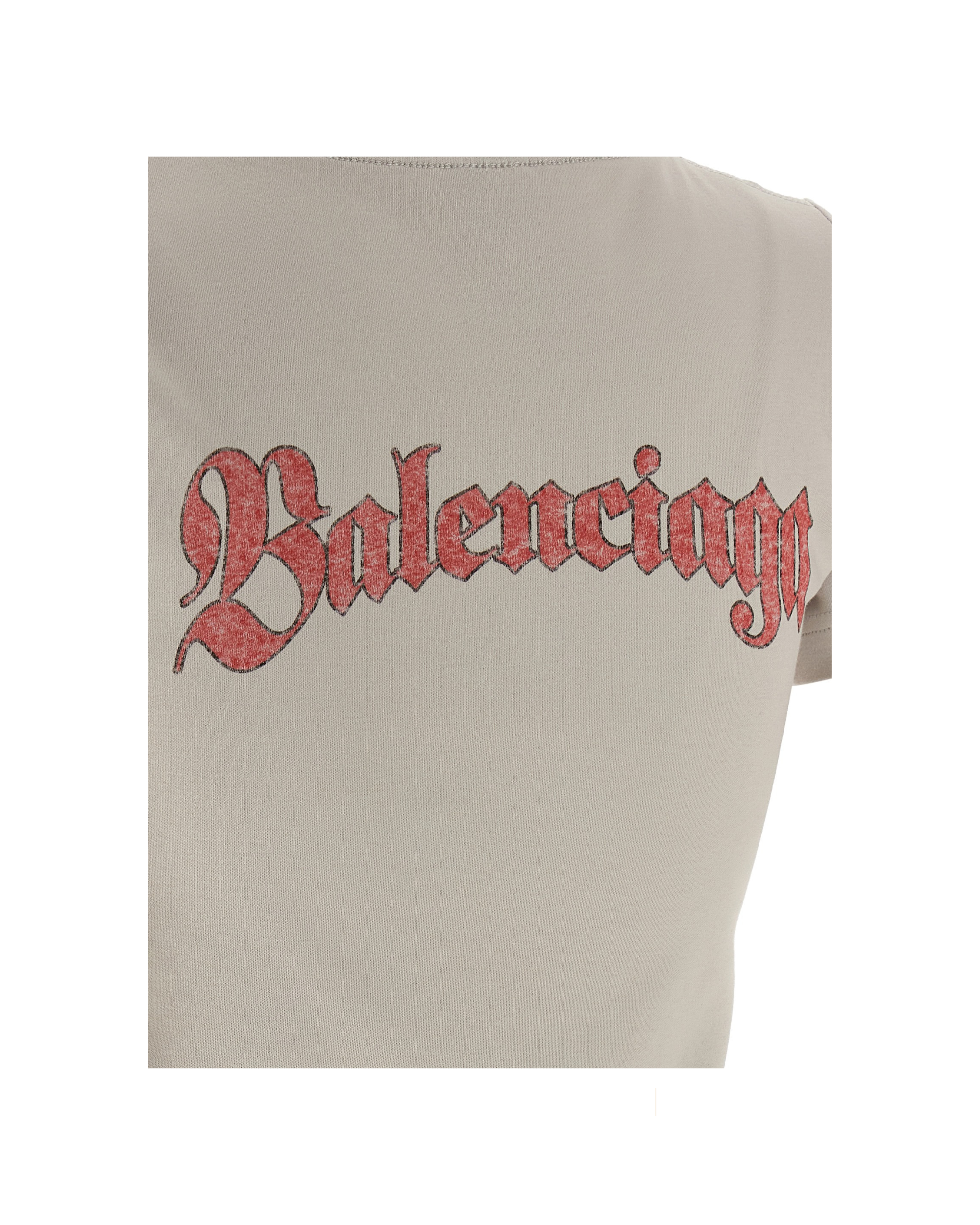 Balenciaga – T-shirt Logo Print Donna