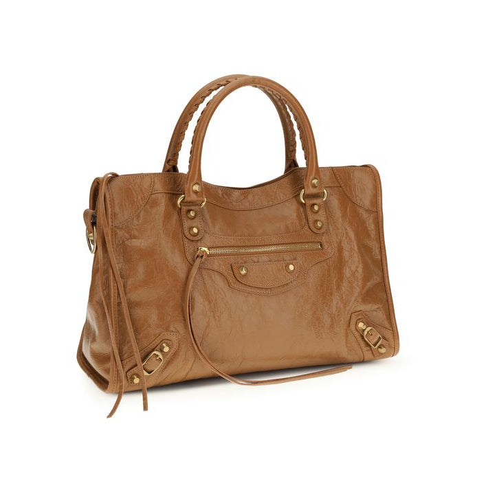Balenciaga – The City Bag Medium Handbag Camel