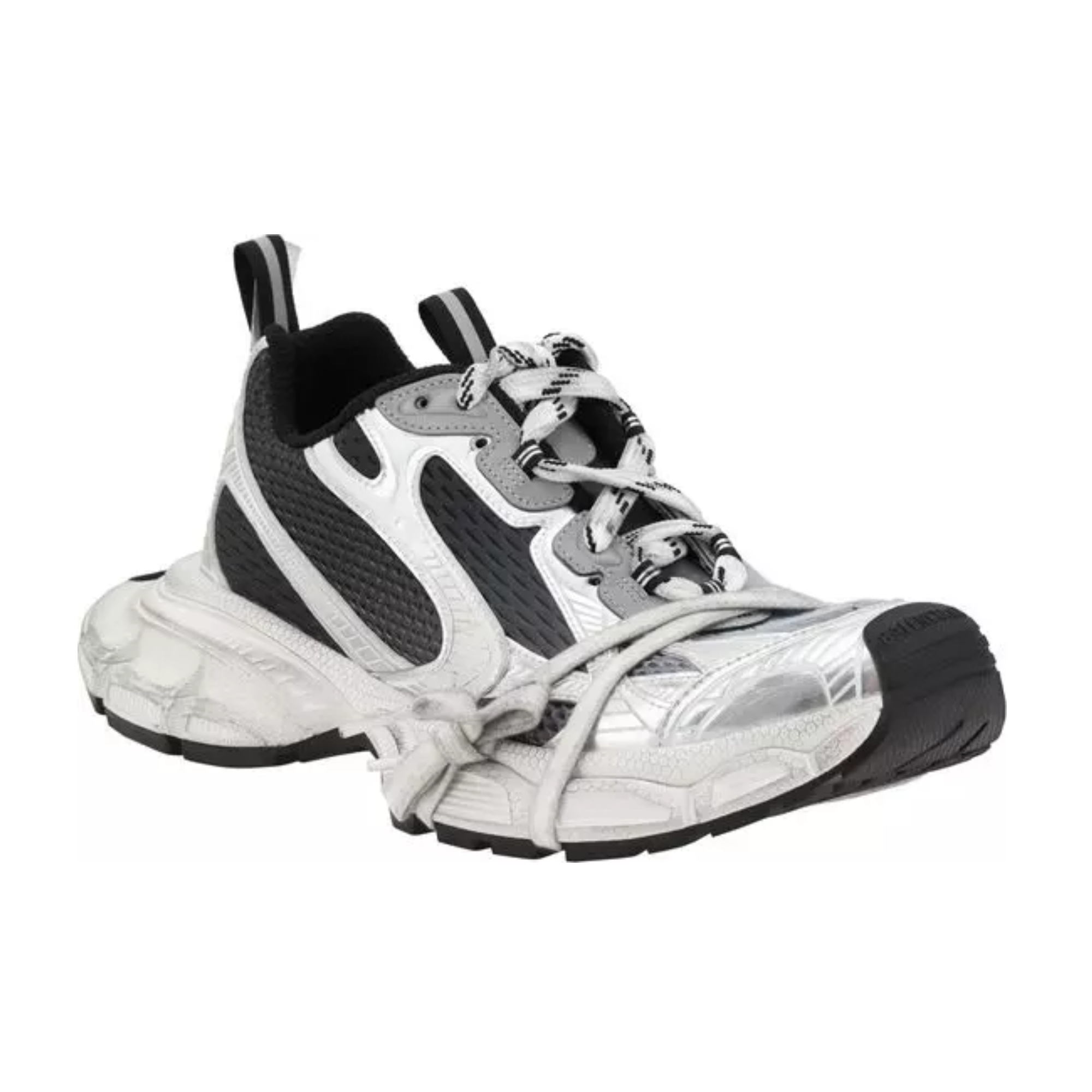 Balenciaga - Track Low Sneakers – White / Black