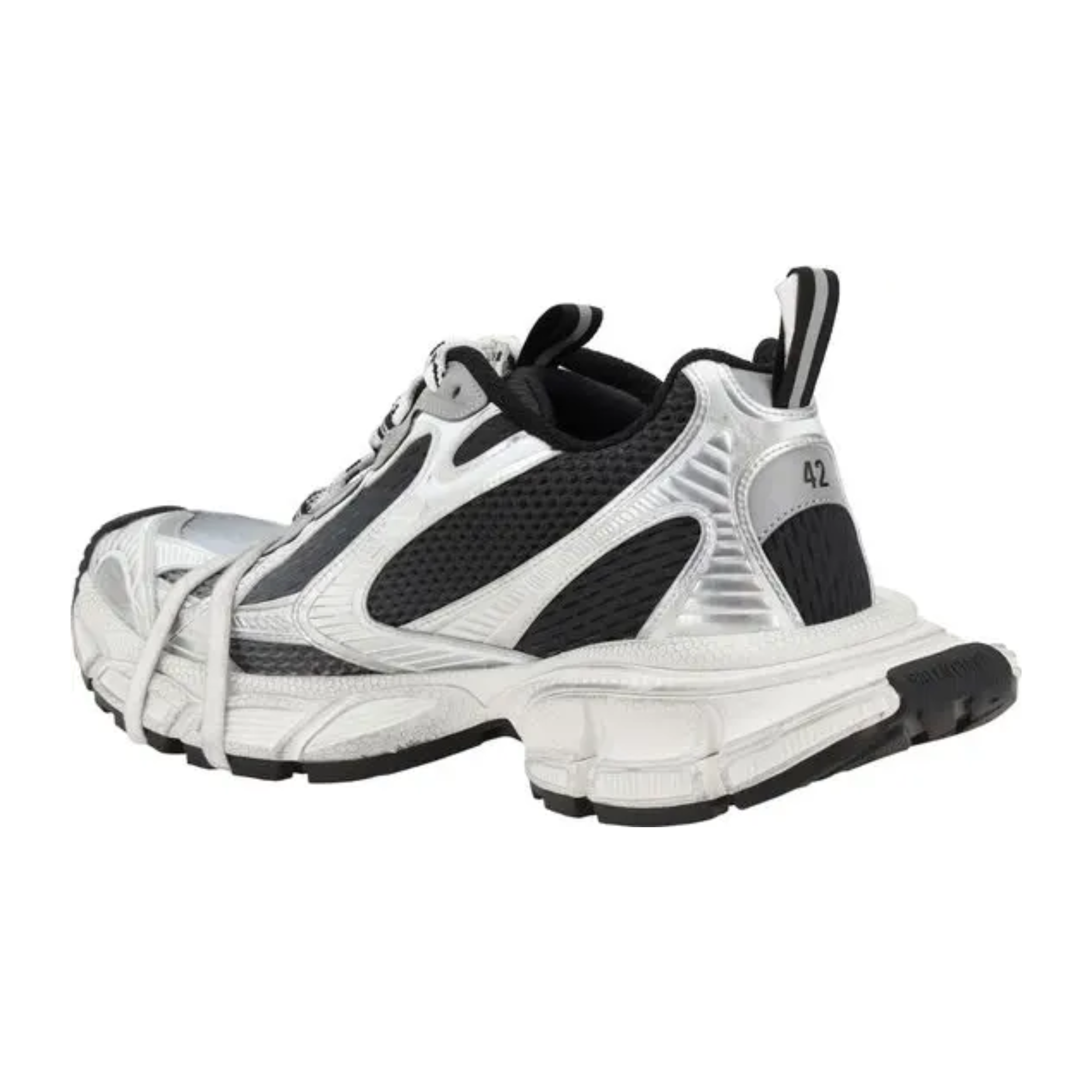Balenciaga - Track Low Sneakers – White / Black