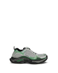 Balenciaga – Triple S Sneakers Bianco, Verde e Nero dal Look Distressed