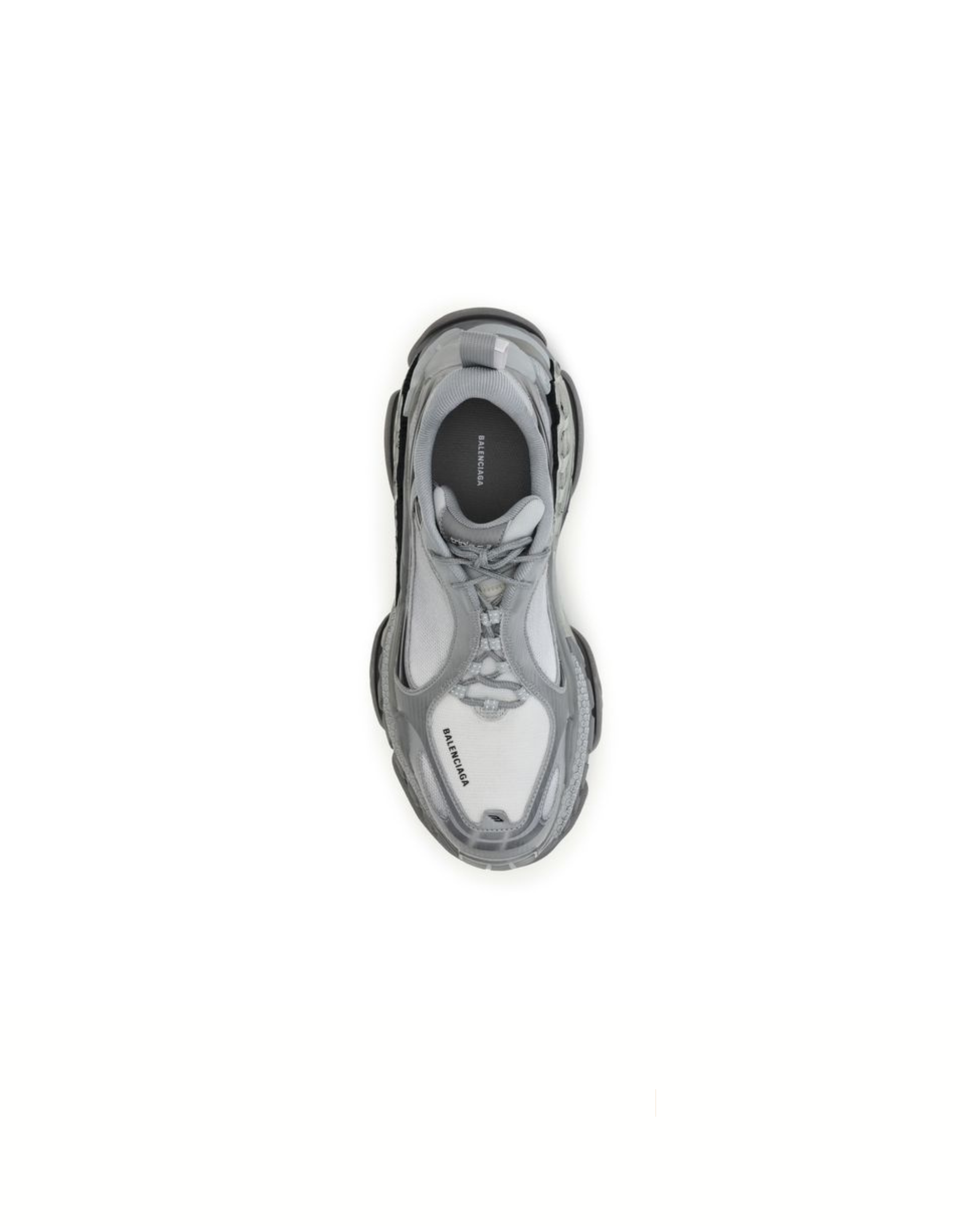 Balenciaga – Triple S Sneakers Grigio e Bianco dal Look Distressed