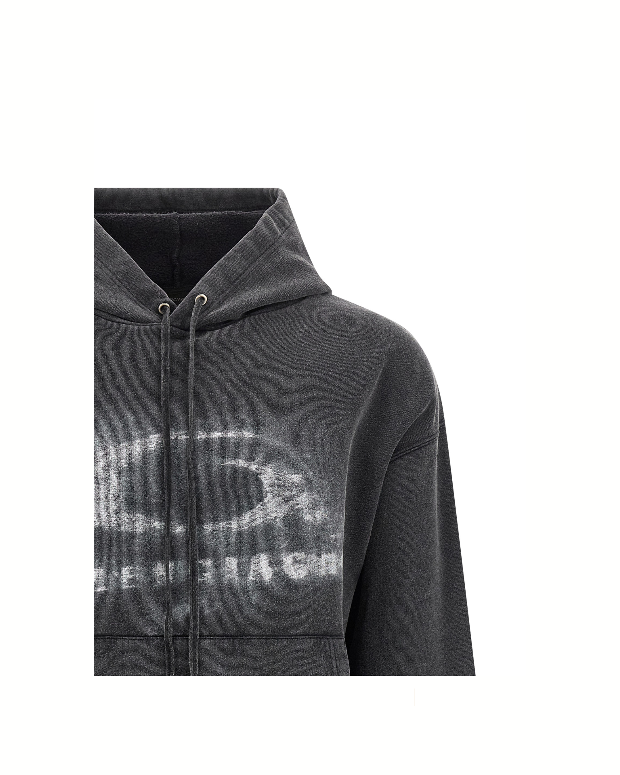 Balenciaga Washed Crayon Loop Hoodie