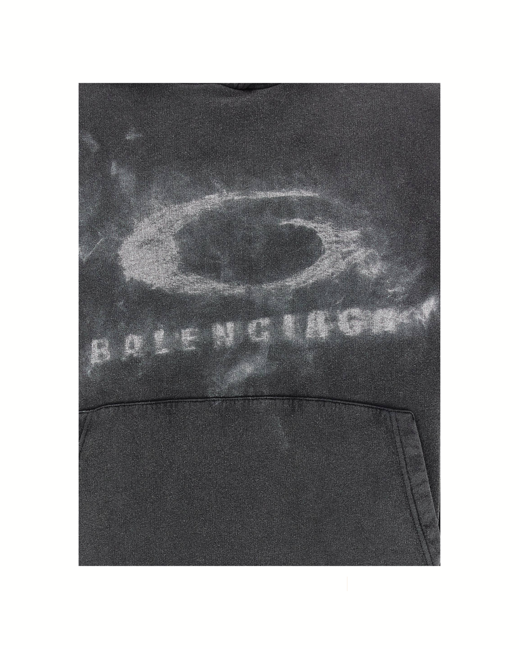 Balenciaga Washed Crayon Loop Hoodie