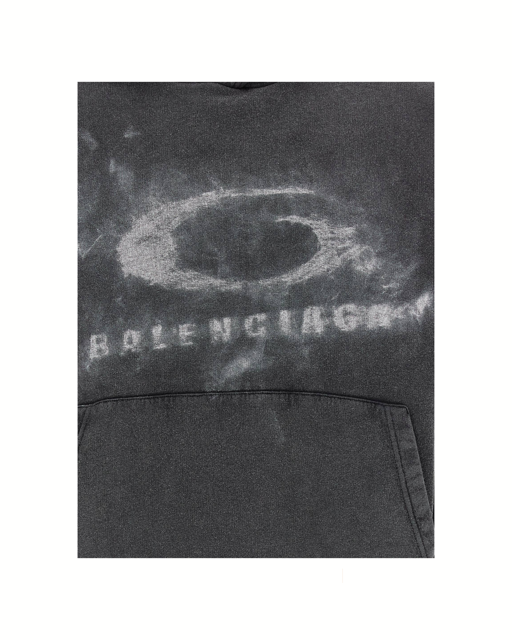 Balenciaga Washed Crayon Loop Hoodie