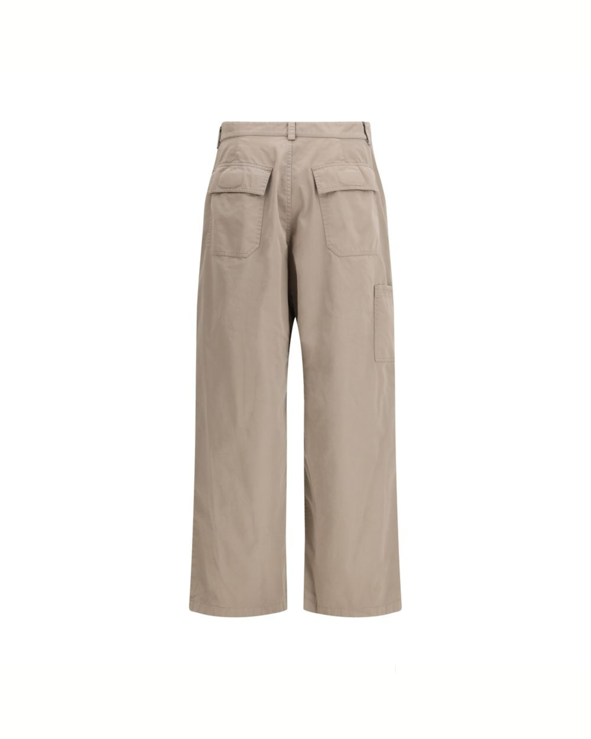 Balenciaga Workwear Wide-Leg Trousers Sand Beige