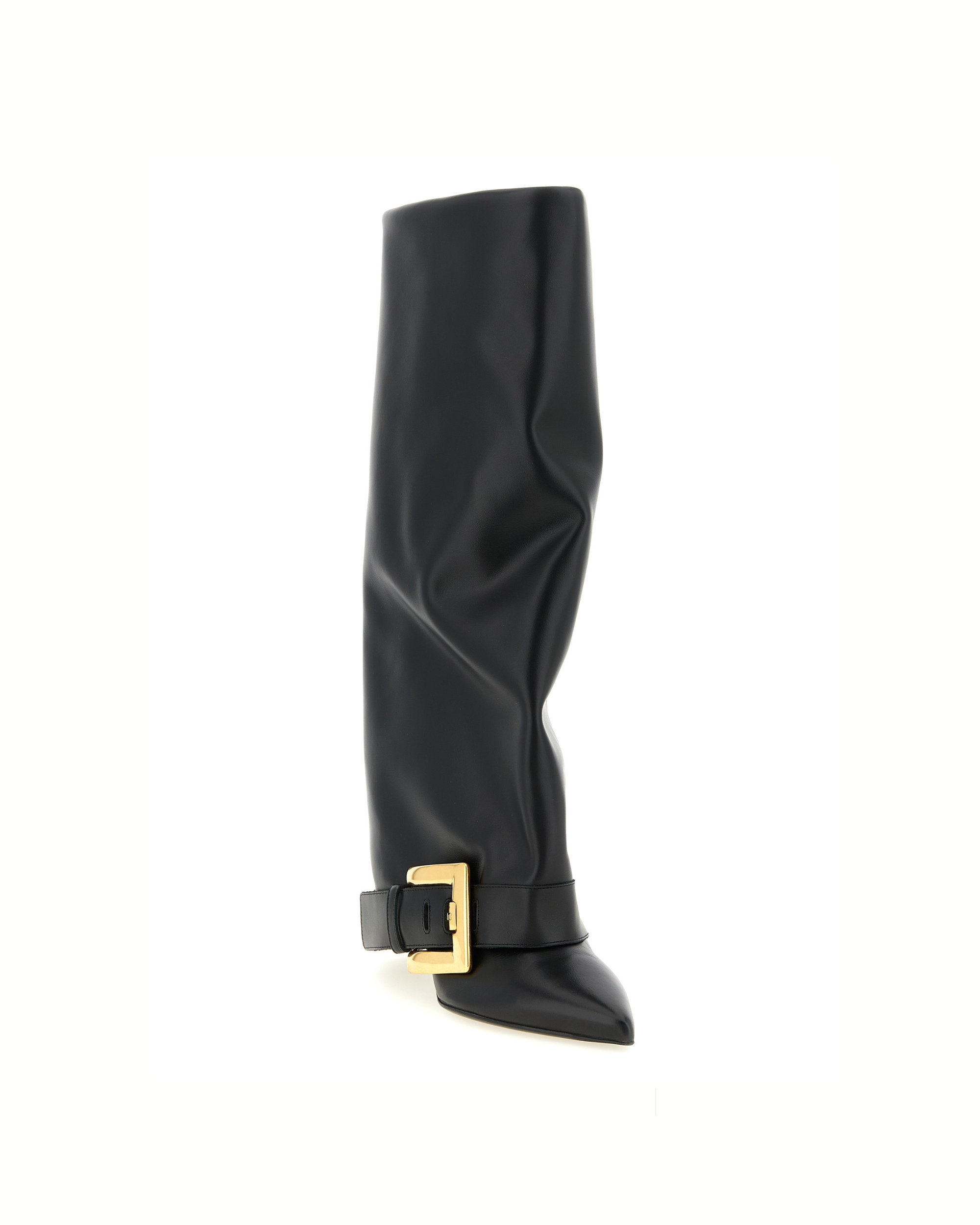 Balmain Anthem High Leather Boots