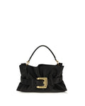 Balmain – Anthem Medium Handbag in Pelle Nera