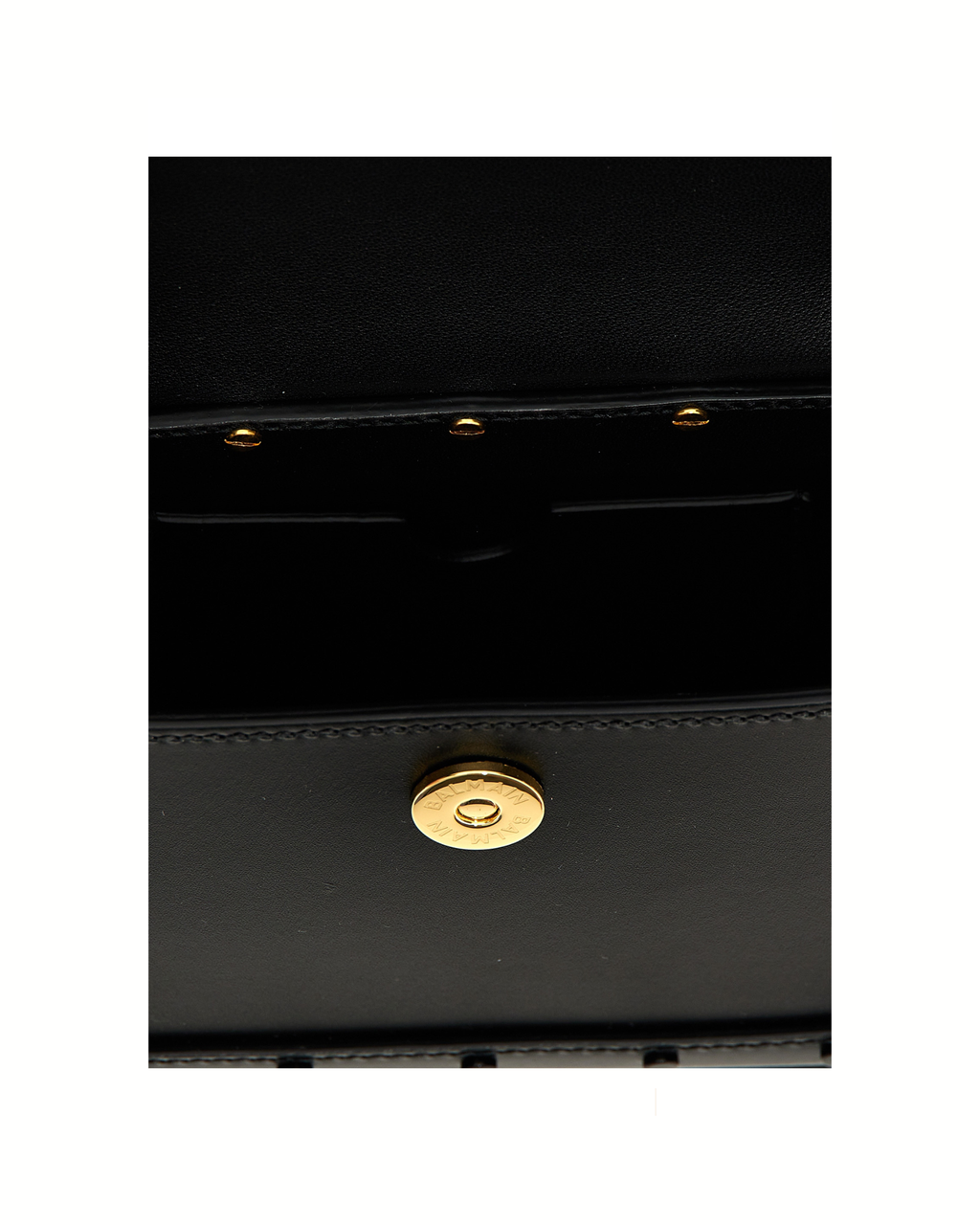 Balmain B-Buzz Dynasty Leather Handbag