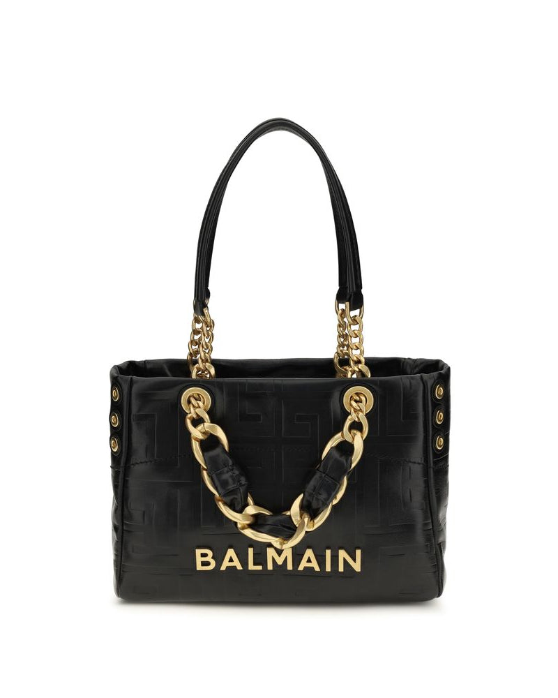 Balmain – Cabas 1945 Small Tote Bag Black