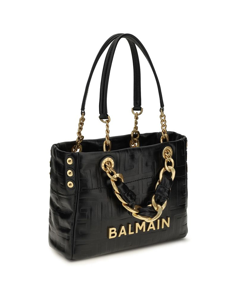 Balmain – Cabas 1945 Small Tote Bag Black