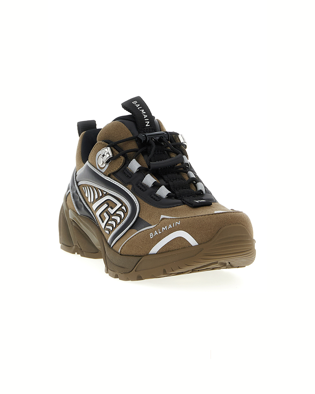 Balmain Cosmic Dust Sneakers Green