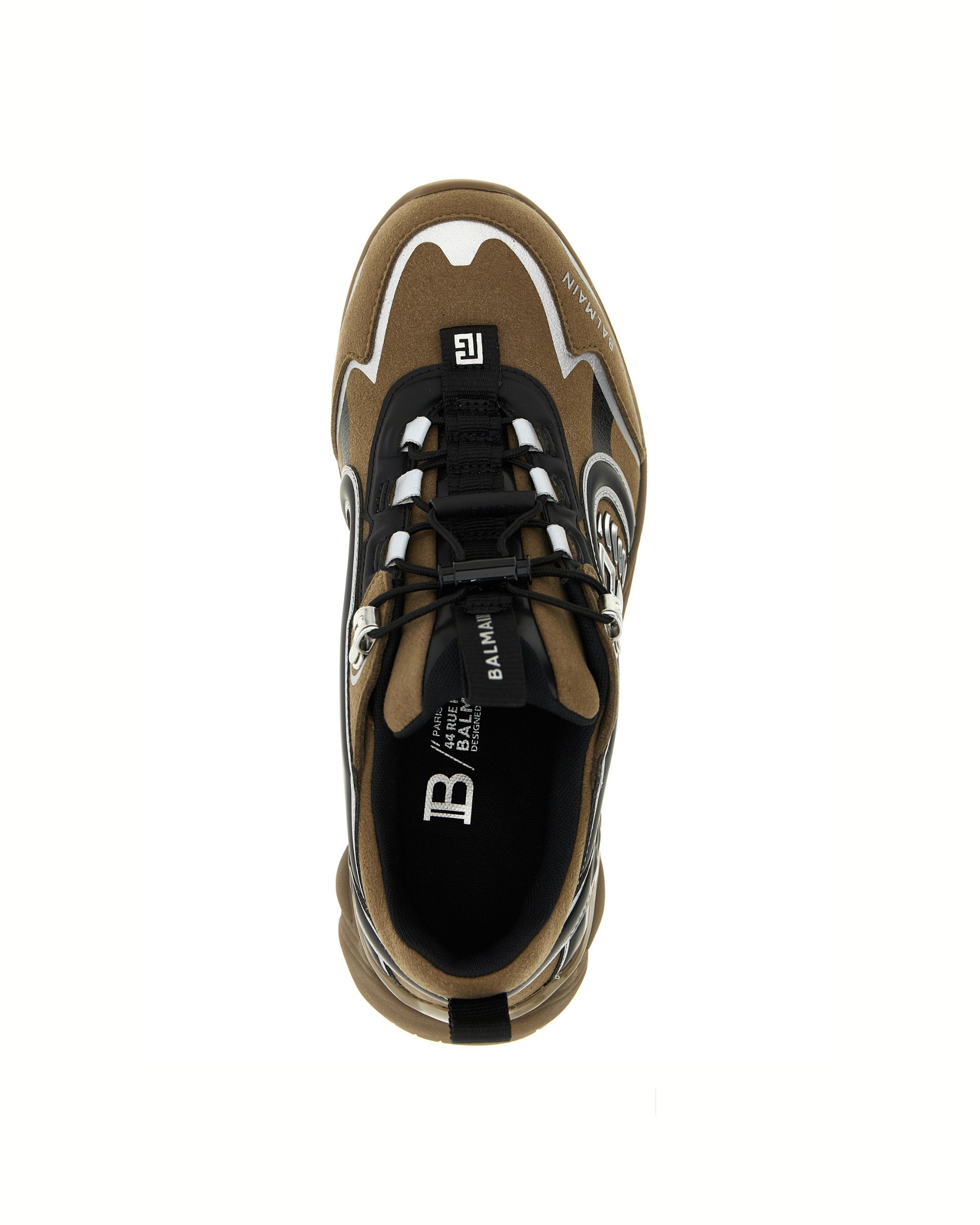 Balmain Cosmic Dust Sneakers Green