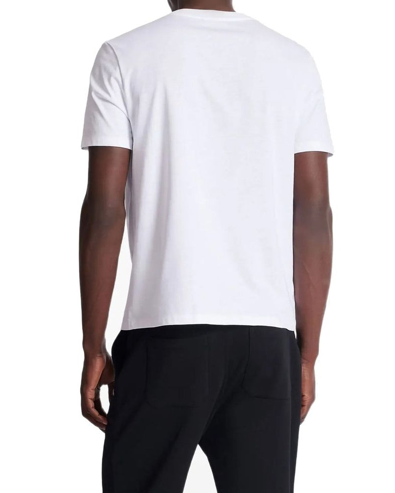 Balmain – Cotton Logo Print T-Shirt White