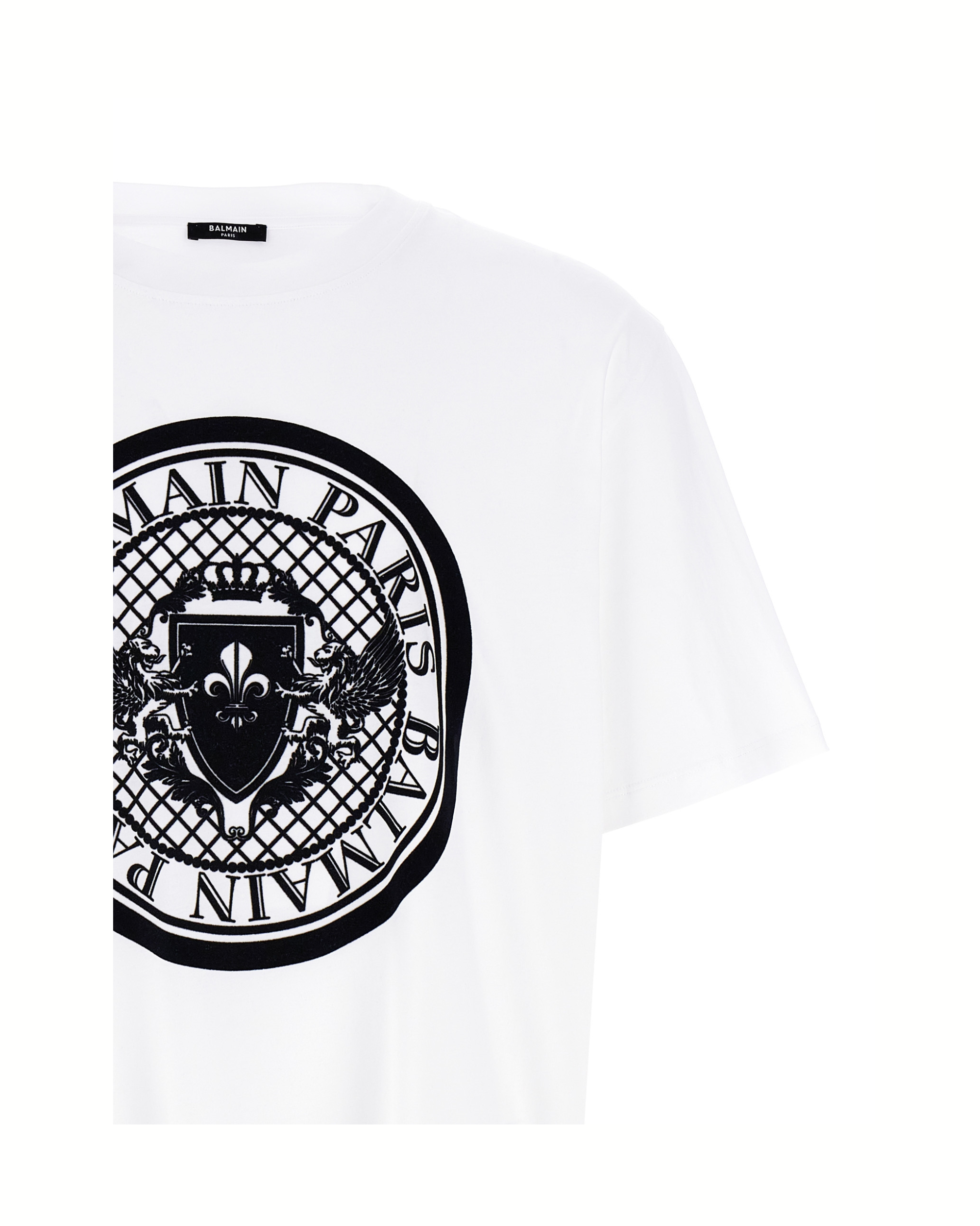 Balmain Crest Logo T-Shirt