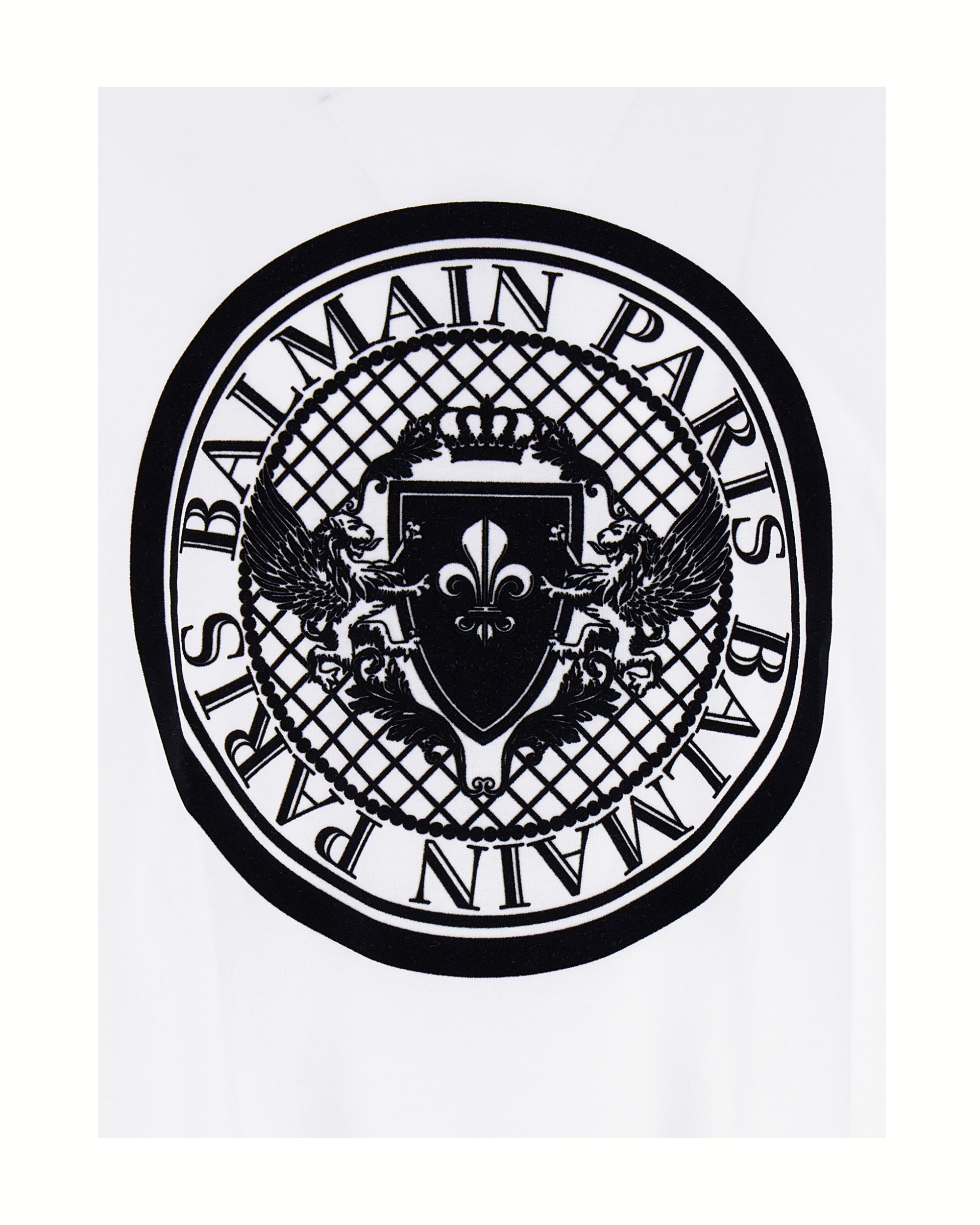 Balmain Crest Logo T-Shirt