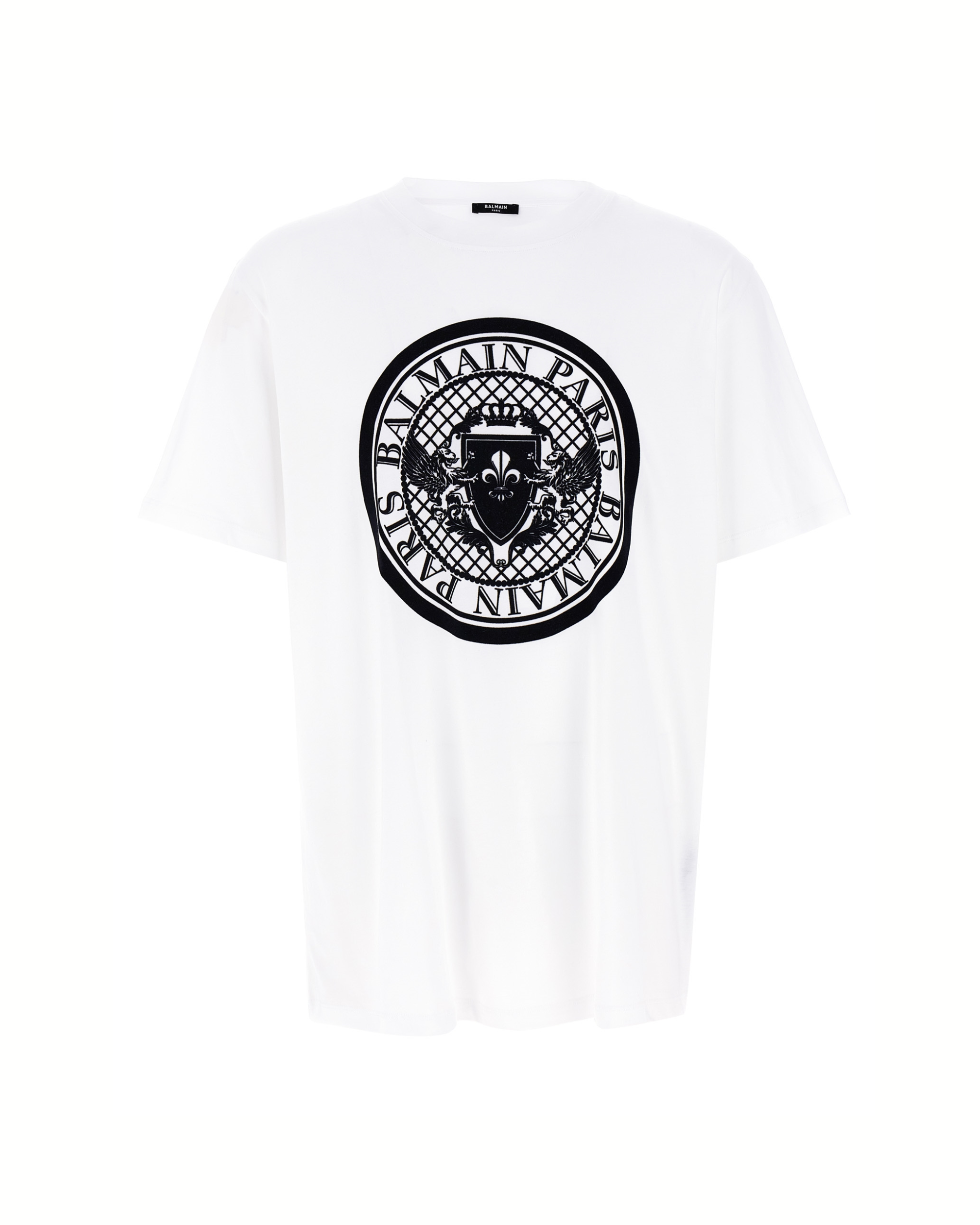 Balmain Crest Logo T-Shirt