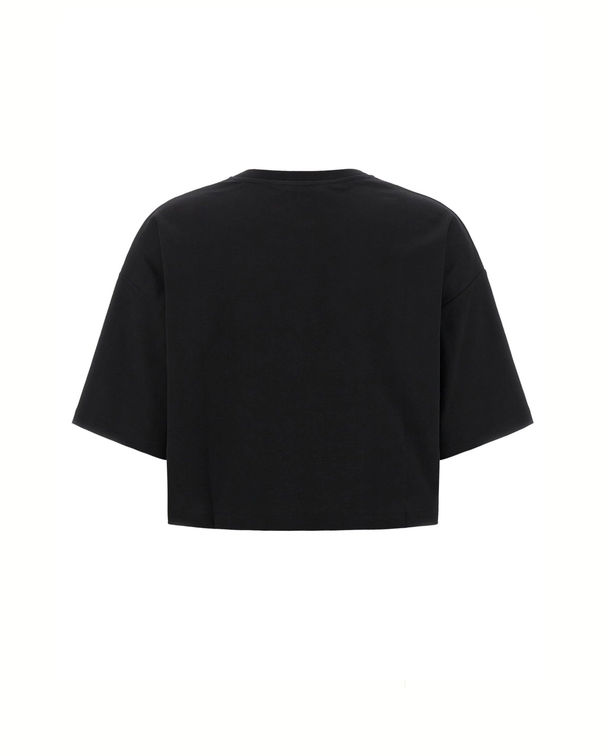 Balmain Cropped Logo T-Shirt