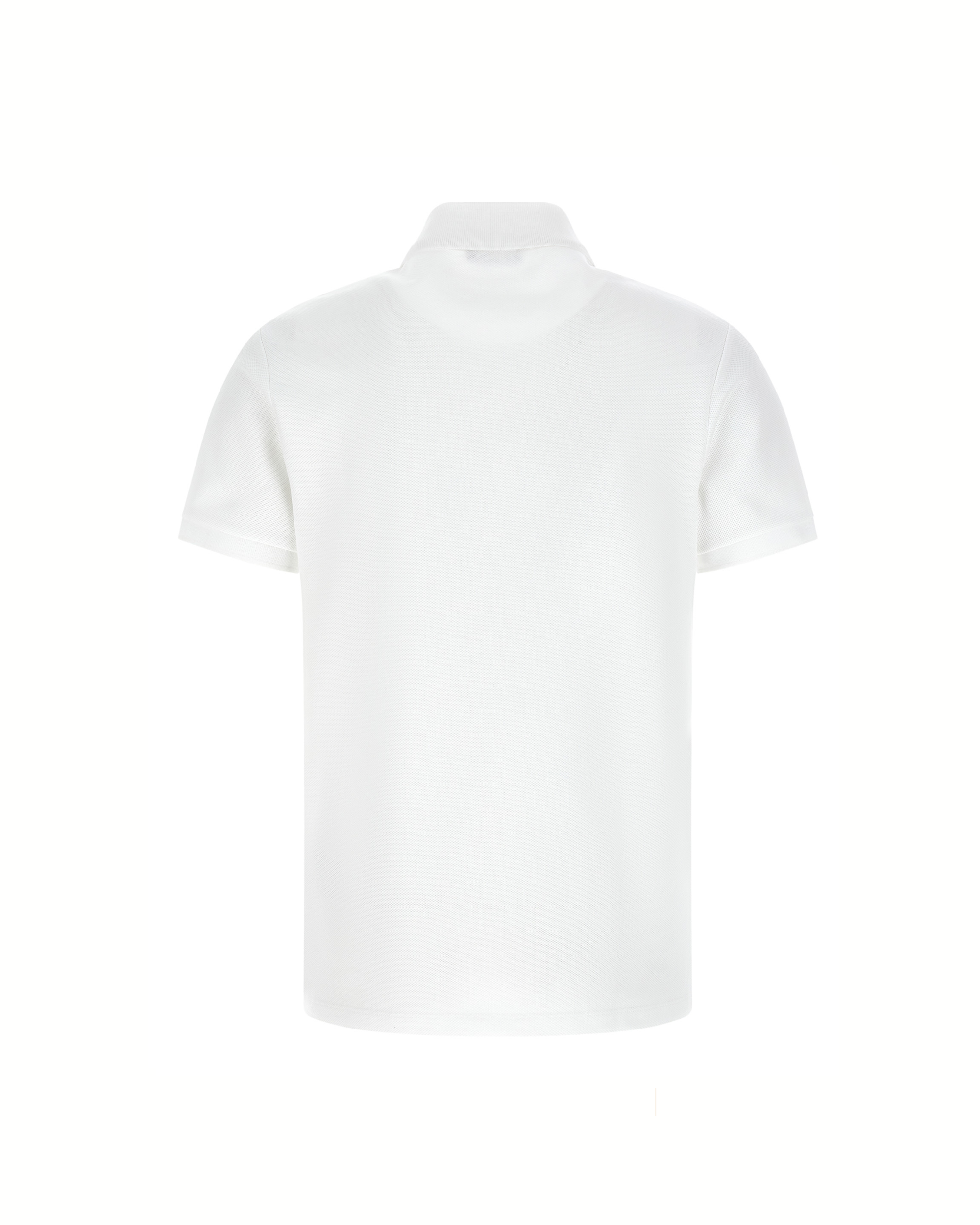 Balmain Embroidered Logo Polo Shirt White
