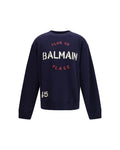 Balmain – Felpa Oversize Club de Balmain in Cotone