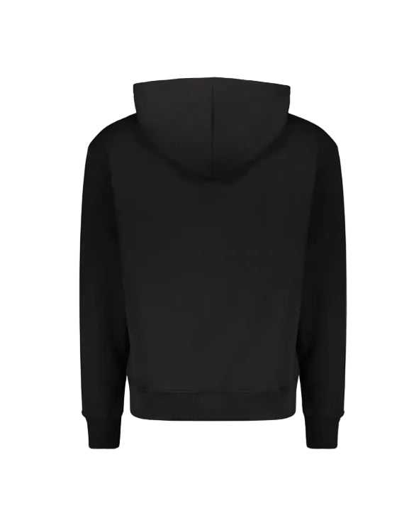 Balmain – Logo Cotton Hoodie Black