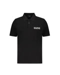 Balmain – Logo Cotton Polo Shirt Black